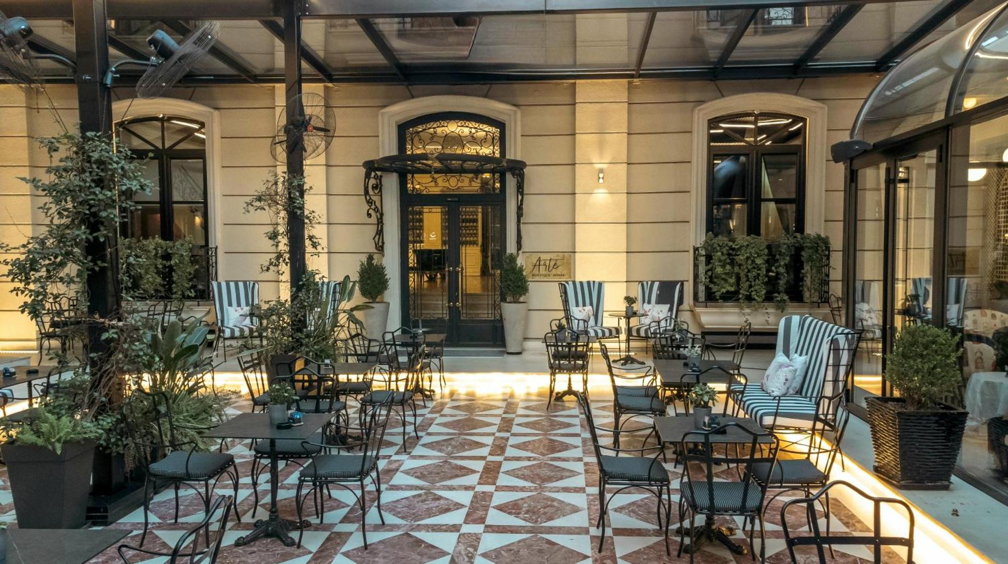 Arte Boutique Hotel Tiranë Luaran gambar